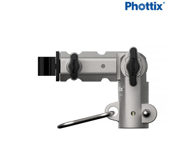 Phottix Varos Pro BG Tiltbar paraplyholder med hotshoefeste 